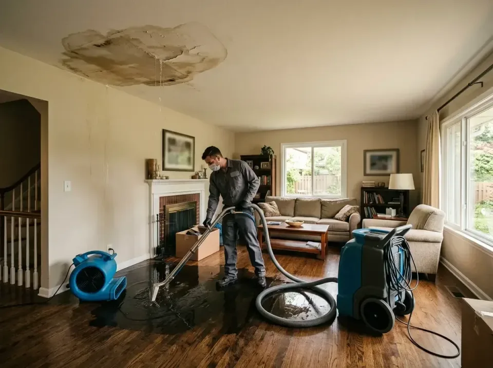 attic-pipe-burst-ceiling-drip-008 — frequently asked questions, Water Damage Restoration & Carpet Care in Hernando, FL